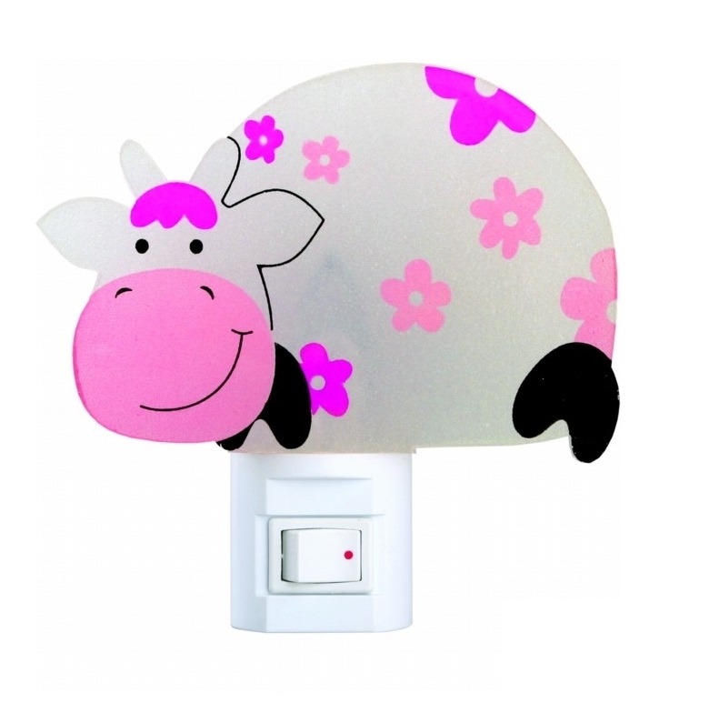 Ночник светодиодный - Camelion NL-116 Коровка 0,4W 220V - Camelion-9195 фото