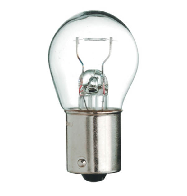 Лампа автомобильная миниатюрная - General Electric 1058 P21W 12V 460lm BA15d - 17219 фото