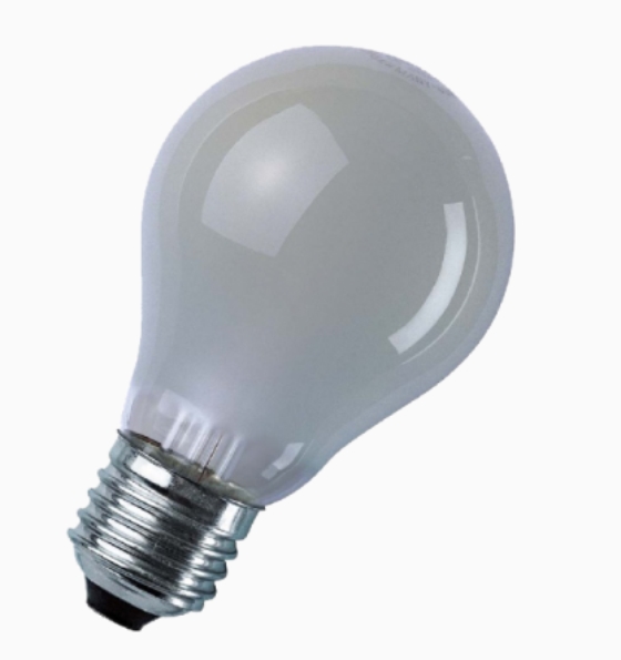 Лампа накаливания специальная стандартная (матовая) - OSRAM SPECIAL CENTRA Standard A FR 100W 230V 1000lm E27 - 4050300010915 фото