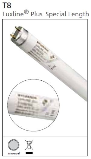 Лампа люминесцентная T8 - Sylvania F 25W 30дюймов 840 G13 D26mm 742mm 4000K - 0000877 фото