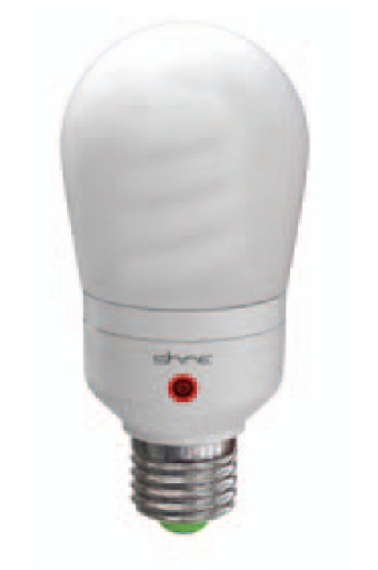 Лампа компактная люминесцентная - Shine Edison Pro Sensor 15 Вт E27 220 В 10 000 часов 800 лм 2700 160124 - с датчиком движения фото