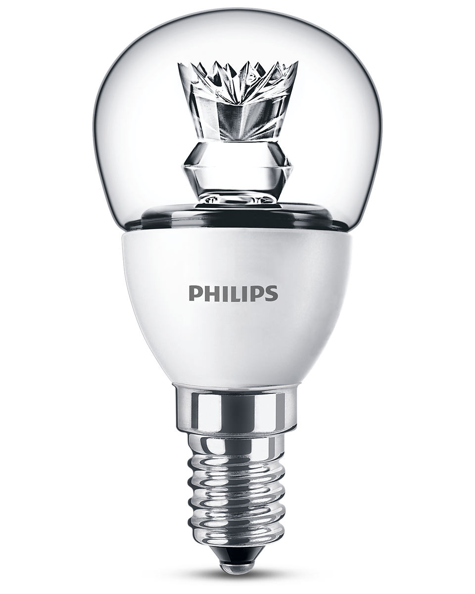 Лампа светодиодная каплевидная - Philips LED 4-25W E14 2700K 230В P45 CL ND - 871829119276300 фото