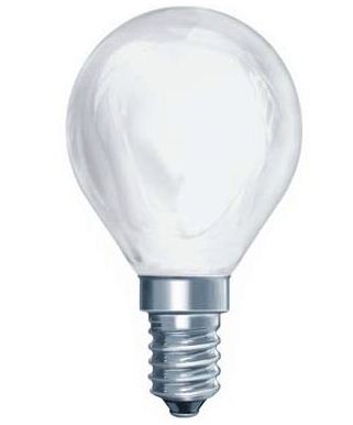 Лампа накаливания шарик - OSRAM CLAS P FR 40W 230V E14 10X10X1 4050300005935 фото