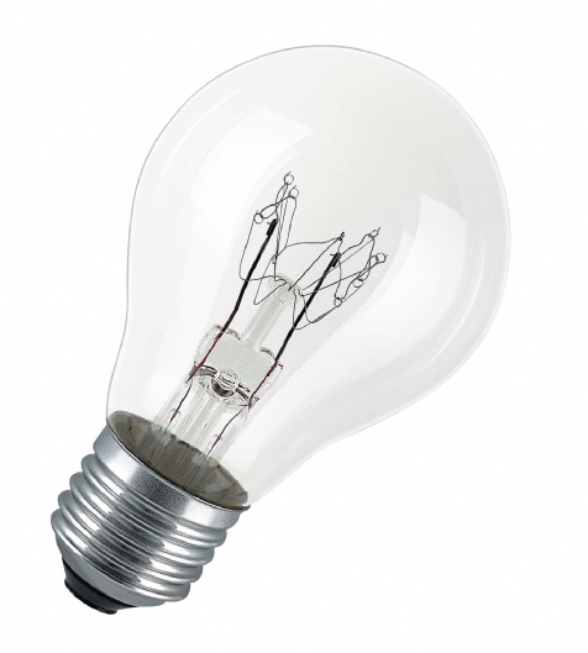 Лампа накаливания специальная стандартная (прозрачная) - OSRAM SPECIAL CENTRA Standard A CL 200W 230V 2500lm E27 - 4050300012971 фото