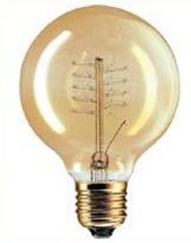 Лампа накаливания шаровидная - Philips Deco 60W E27 230V G95 G - K 1CT 871150033041325 фото