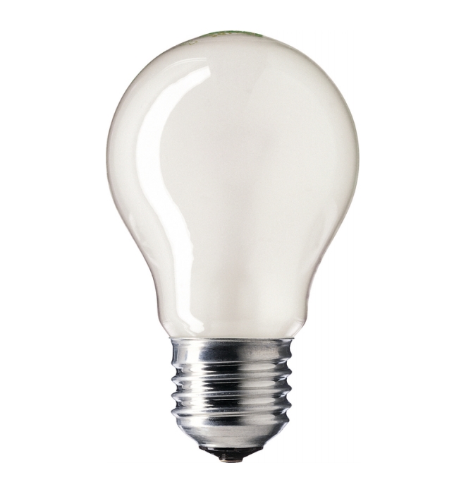 Лампа накаливания стандартная - Philips Standard A55 E27 матовая 230V 60W 710lm - 872790002158584 фото