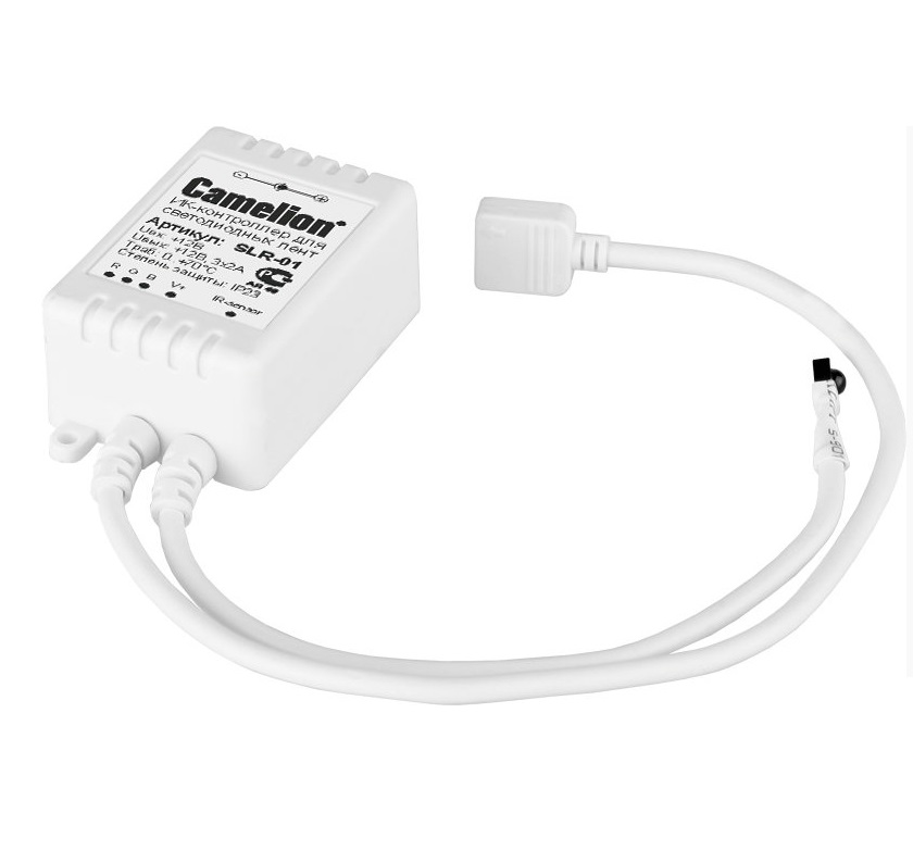 Контроллер с ИК пультом для LED ленты RGB - Camelion SLR-01 72W - Camelion-11169 фото