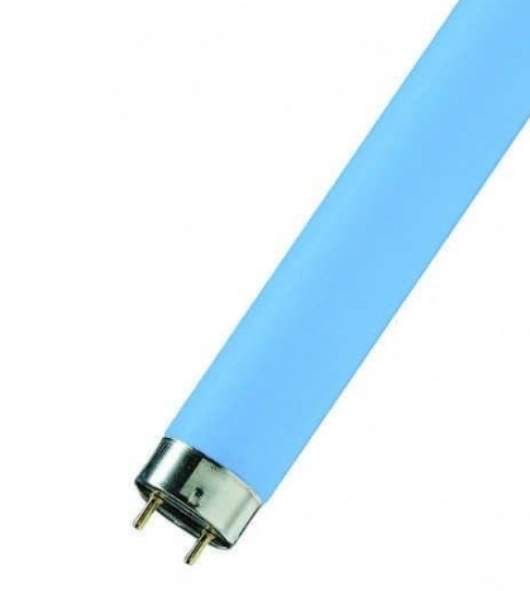 Лампа люминесцентная цветная OSRAM Colored T8 - 30W/67 600lm G13 синяя - 4050300366920 фото
