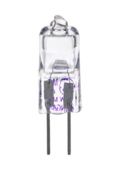 Лампа галогенная низковольтная без отражателя - General Electric Transversal Filament M30/ESB/Q20 G4 450lm 2900K 100h - 34718 фото
