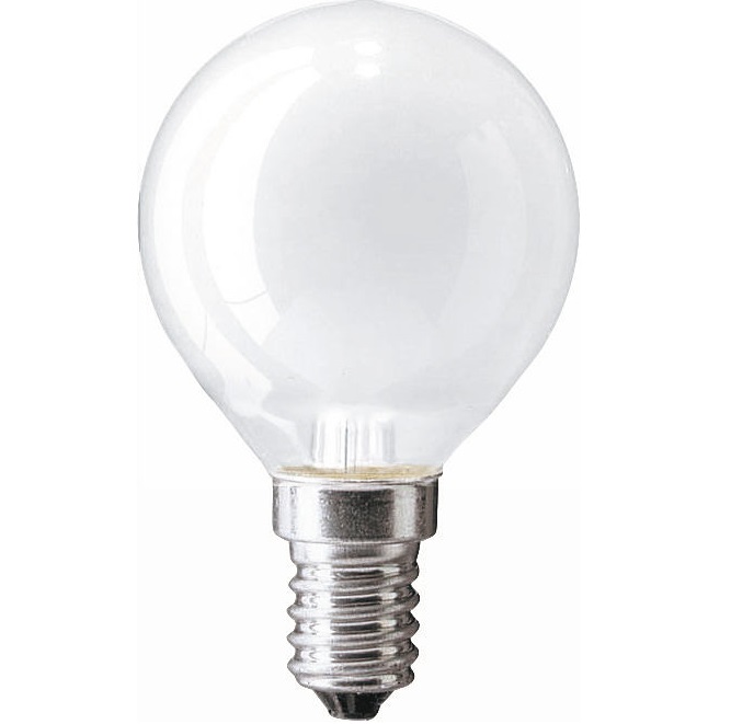 Лампа накаливания шарообразная - Philips Standard Lustre P45 E14 матовая 230V 60W 650lm - 926000003857 фото