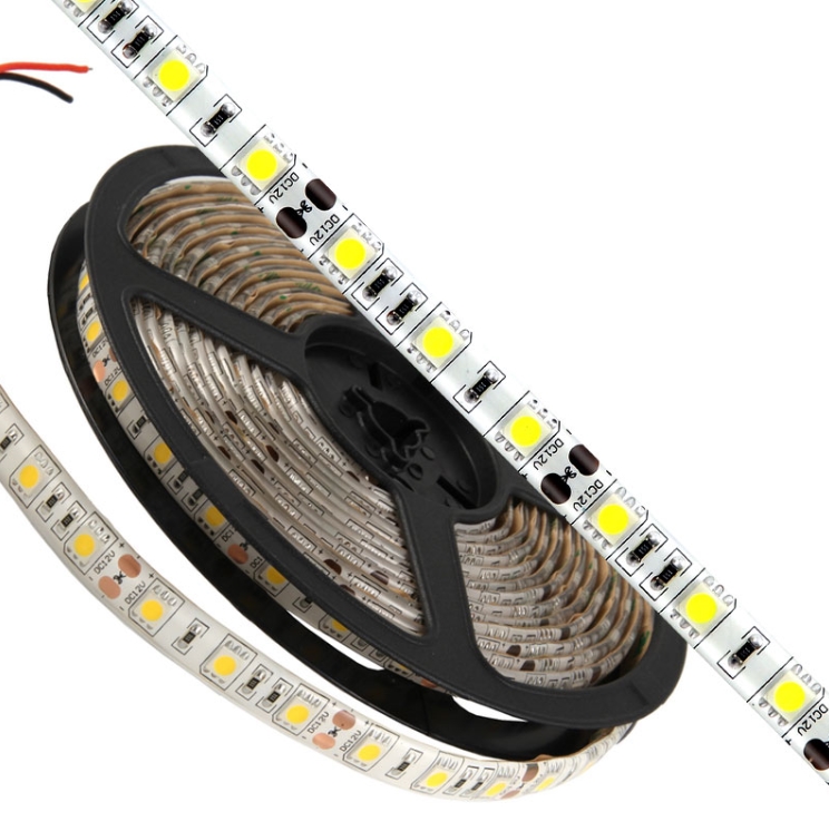 Лента светодиодная - Kreonix KLS-5050-60SMD/m-10mm-IP65-DC12V-14,4W/m-5m-CW 6500K 5680lm - Kreonix-6044 фото