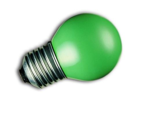Лампа накаливания шарообразная цветная – Foton DECOR P45 CL 10W E27 GREEN FOTON_DECOR_P45_CL_10W_E27_GREEN фото