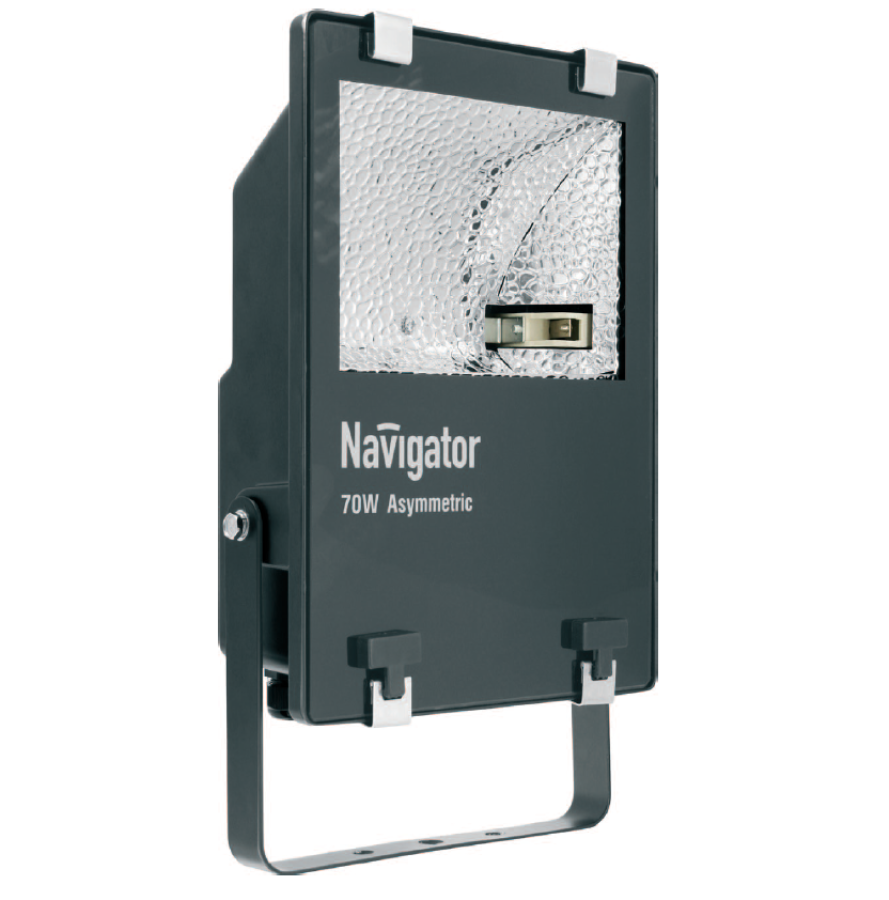 Прожектор металлогалогенный (асимметричный) - Navigator NFL-MHA-M70-RX7S 3550lm чёрный - 94676 фото