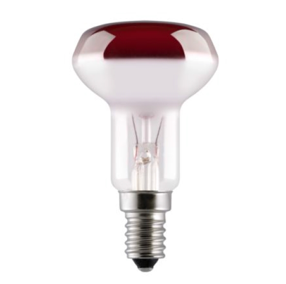 Лампа накаливания рефлекторная (зеркальная) - General Electric Reflector 40R50/R/E14 1000h - 91386 фото