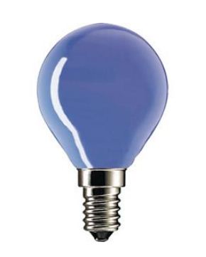 Лампа накаливания цветная - Philips Party 15W E27 220-240V A55 BL 1CT/15 871150036692420 фото