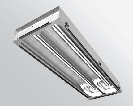 Светильник люминесцентный промышленный T5 - LUMIER Next semi-deep NX SD 480 F IP23 220V 28000lm G5 - Lumier-NX-SD-480-F-IP23 фото