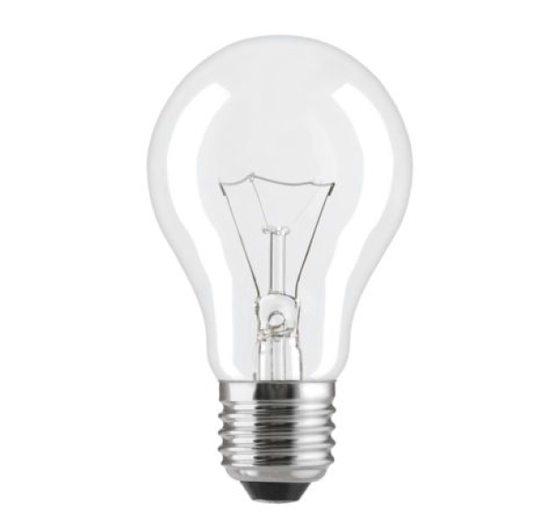 Лампа накаливания низковольтная ЛОН (прозрачная) - General Electric Low Volt GLS 60A1/CL/E27 24V 930lm 1000h - 91877 фото