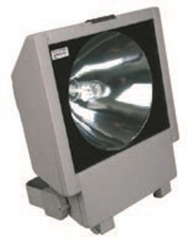 Прожектор CRONER (Кронер, группа Комтех) металлогалогенный круглосимметричный SAPFIR 400C SIL серый 11170441 фото