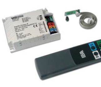 Модуль управления цветом с инфракрасным пультом - Vossloh-Schwabe DigiLED WU-ST-005-Digi-IR-CA - 186154 фото