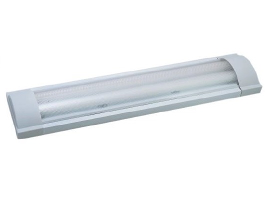 Светильник люминесцентный с защитным стеклом - LEEK T8 1x18 ЕСО 220V G13 IP20 - LE060501-0001 фото