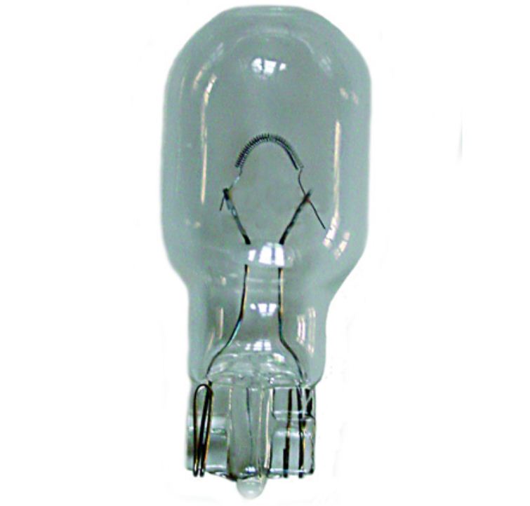 Лампа автомобильная безцокольная - General Electric 921 W16W 16W W2,1x9,5d 12910 фото
