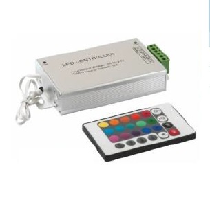Контроллер для RGB светодиодной ленты - LEEK AS-C4 RF 12V 144W - LE010604-0004 фото