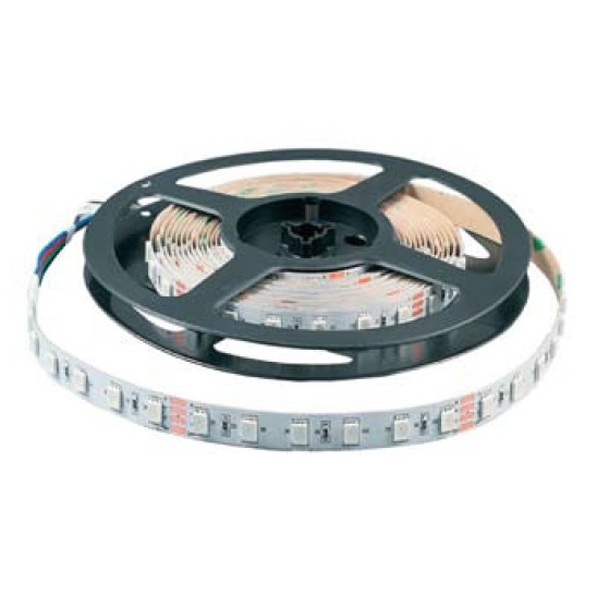 Лента светодиодная - LEEK 5050-60CW IP65 NT (5м,175м) холодный белый осн. белое - LE010612-0003 фото