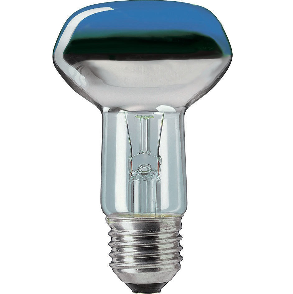 Лампа накаливания рефлекторная - Philips Reflector Colours NR63 E27 230V синяя 40W 80lm - 923345644217 фото