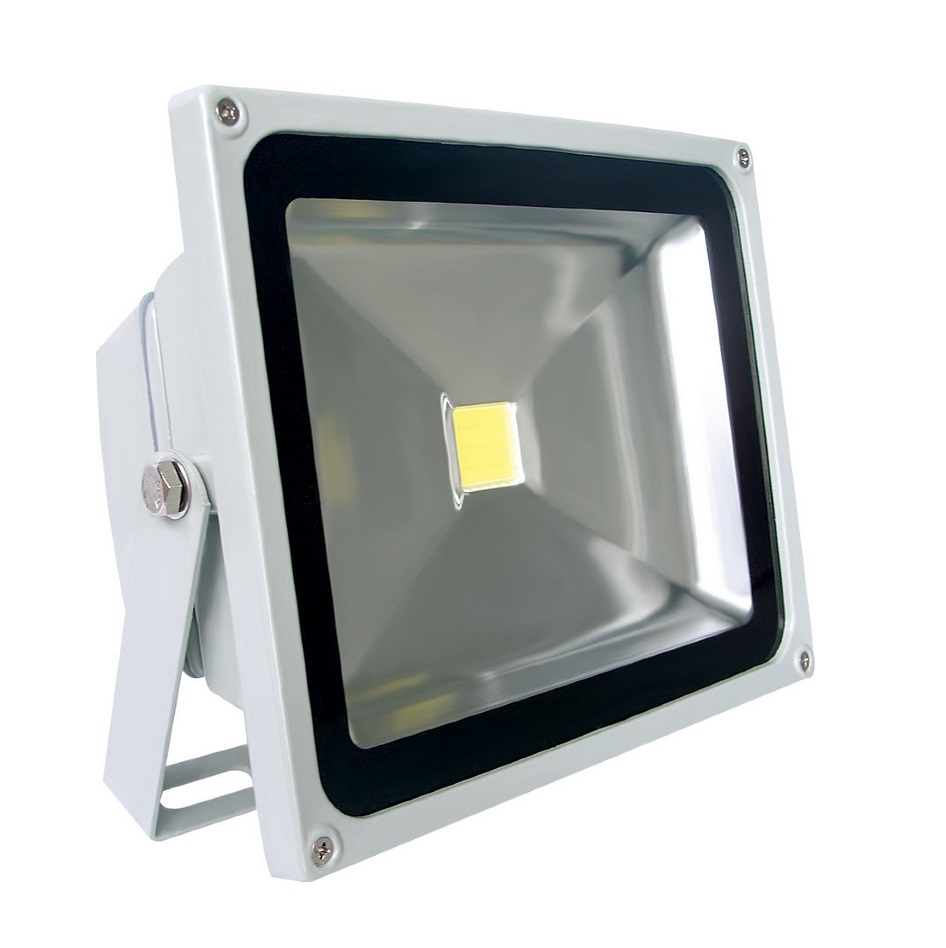 Прожектор светодиодный - Camelion LFL-50-CW C09 серый 6500K IP65 - Camelion-11188 фото