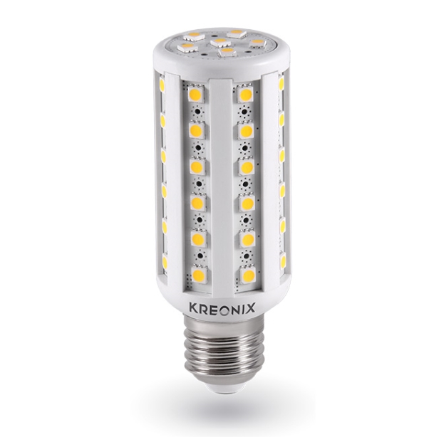 Лампа-кукуруза светодиодная - Kreonix CORN-10W-E27-54SMD/CW-DIM 6500K 920lm - Kreonix-5368 фото