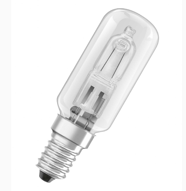 Лампа галогенная для холодильников OSRAM HALOLUX T ECO - 64861 T ECO - 40W 230V 490lm E14 2700K - 4050300363707 фото