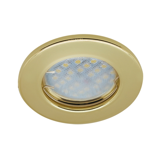 Светильник встраиваемый плоский - Ecola Light MR16 DL90 GU5.3 Перламутровое золото 30x80 - FN1611EFY фото