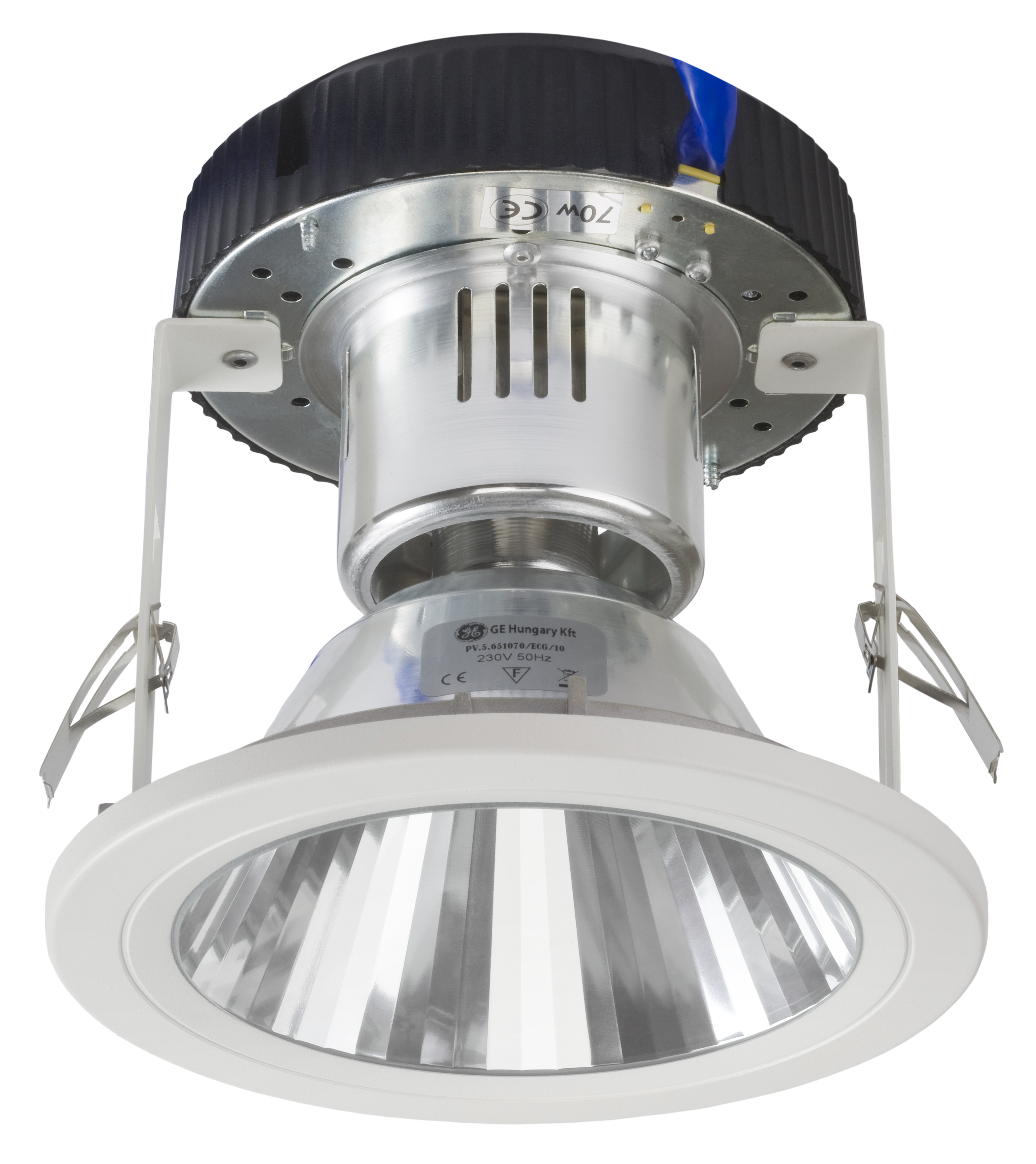 Светильник металлогалогенный фиксированный - General Electric 70W CMH-T Fixed FL HF White - 97842 фото