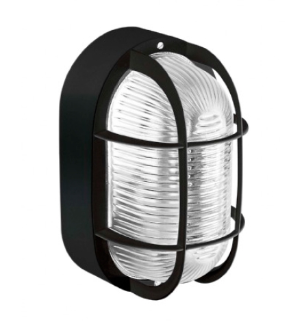 Светильник наружного освещения - OSRAM BULKHEAD-OL-L H186 BK 220-240V черный - 4008321615879 фото