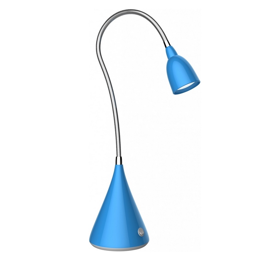 Светильник светодиодный настольный - Camelion KD-775 C06 синий 3W 230V - Camelion-11694 фото
