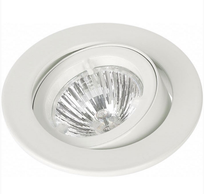 Светильник акцентный (круглый) - OSRAM KIT HALO CLASSIC 1x50W 220-240V 3000K белый - 4008321390806 фото