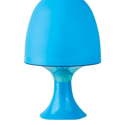 Светильник настольный декоративный - Camelion KD-550 C06 синий 220V 40W E14 - Camelion-10674 фото