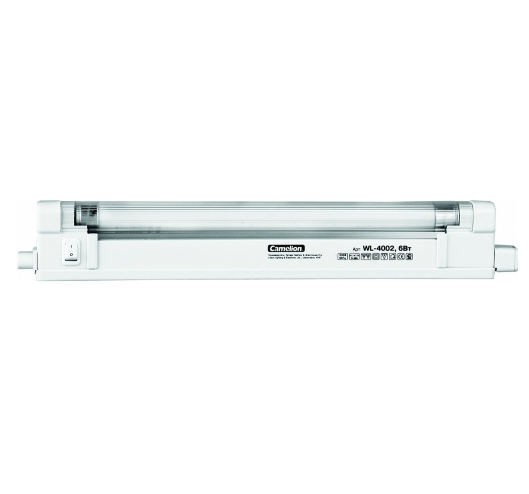 Светильник люминесцентный линейный - Camelion T4 WL-4002 12W 220V G5 - Camelion-3108 фото