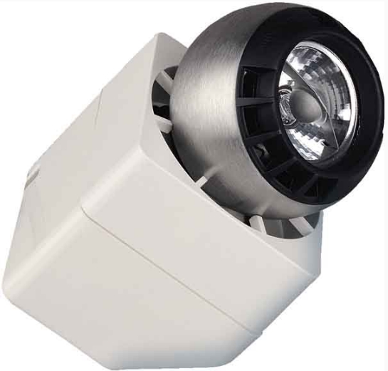 Светильник акцентный (галогенный) - OSRAM MINISPOT Cube WT 230V 20W 3000K 10° белый - 4050300001852 фото