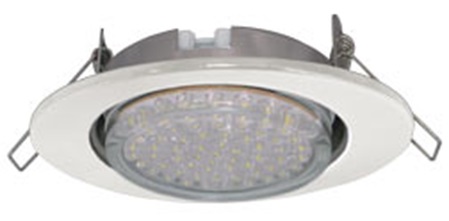 Ecola GX53 H4 Downlight without reflector_chrome (светильник) 38x106 - 10 pack - Код: FC5310ECB фото
