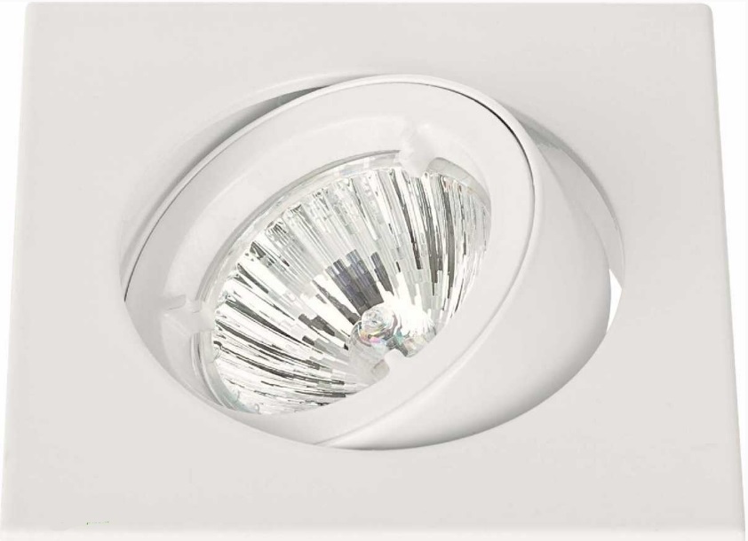 Светильник акцентный (квадратный) - OSRAM KIT HALO PRO S 220-240V 3000K 1x35W белый - 4008321398987 фото