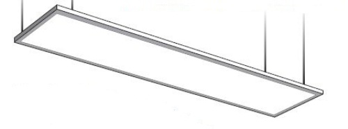 Панель ультратонкая светодиодная серии PowerLight MaySun DL-45-300x1200 2700K - Код: MaySun-DL-45-300x1200_2700 фото